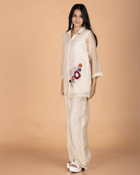 Patchwork Glass Tissue Co-ord Set